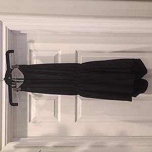 Backless Black Sheer Romper